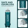 INOXTO Soft Flask,Collapsible Soft Water Bottles for Hydration Vests and Running Packs, Soft Flask Running Bottles for Hiking Cycling(250/500 ml) (2 PCS 500ML)