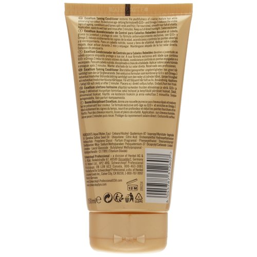 BC Bonacure EXCELLIUM Taming Conditioner with Q10+ Omega-3, 5.07-Ounce