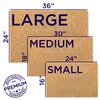 Custom Welcome Doormat with Family Name, Personalized Door Mat - 6 Designs & 3 Sizes - Door Mat with Anti-Slip Backing, Customize Doormat Outdoor Indoor Entrance