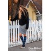 Doc Miller Open Toe Compression Socks Women Men 20-30mmhg - Argyle Design Toeless Socks for Sports Running Shin Splint Varicose Veins Socks - Toeless Compression Socks
