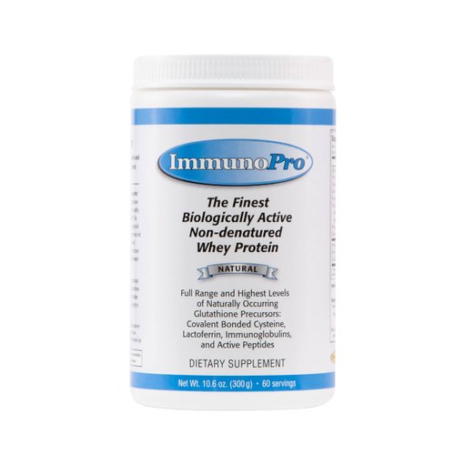 ImmunoPro The Finest Grass-Fed Whey 300g for Immune Systems Well Wisdom - Non-Denatured, Unflavored Whey Protein Powder, High Protein, Non-GMO, Hormone-Free