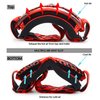 Kids Teens Youth ATV Motorcycle Dirtbike Ski Snowboard Motocross Riding Goggles