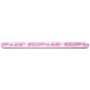 ForPro Professional Collection ECOFILES, Eco-Friendly Manicure and Pedicure Foam Board Nail File, 80/100 Grit, Pink, 20-Count