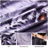FaHaner Barber Cape Salon Haircut Cape Tiger Print Hair Cutting Cape with Adjustable Closure Polyester Hairdresser Cape