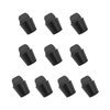 Suvnie 10 PCS Car Door Overslam Bumper Stopper, Rubber Auto Door Dampers Buffer Pad, Front Rear Door Shock Absorber Guard Cushion, Universal Vehicle Door Side Protection Accessories