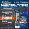 STAR BRITE PRO Star Power Trim & Tilt Fluid - Super Premium All Purpose Hydraulic Fluid for Trim Tabs, Power Tilt & Steering Systems - Anti-Wear, Anti-Foam - Outboard & Stern Drive Systems (028510)