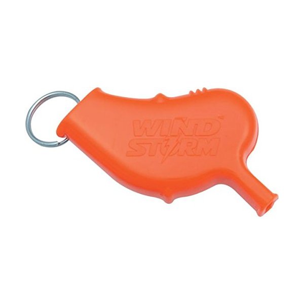 WINDSTORM All-Weather Safety Whistle - Orange