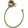 Delta Faucet 79746-CZ Cassidy Wall Mounted Towel Ring in Champagne Bronze, Bathroom Accessories