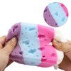 3 Pieces Exfoliating Bath Sponge Body Sponges Shower Loofah Soft Bathing Pouf Foam Lufa Body Scrubber