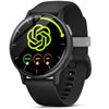 AI ChatGPT Translator Watch, Fitness Tracking, Heart Rate & Sleep Monitor, OLED Display, Titanium Alloy IP68 Waterproof, Multi-Sport Modes,Foreign Language Translator，Black