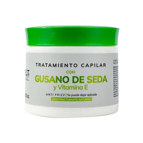 Maxybelt Gusano de Seda Mascarilla Tratamiento Reestructurante Natural AntiFrizz | Hair Treatment Anti Frizz MaskMaxibelt 13.6oz-400ml