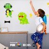 PartyNow Dinosaur Stickers | 24-Pack Make Your Own Stickers | Fun Dinosaur Sticker Sheets for Kids | DIY Kids Stickers with Changeable Faces | Cute Party Favors for Kids | Waterproof (3 Dinosaurs)