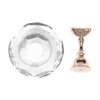 Nail Tips Stand Holder, Magnetic Alloy Nail Art Display Tip Holder for Salon DIY and Practice Manicure (#4)