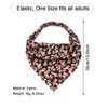 HomeSoGood 8 Pcs Floral Elastic Hair Scarf Headband,Women Bandana Head Kerchief, Print Triangle Hair Kerchief for Women Girls