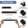 Tyqour 4 Pcs Silicone Wig Grip Band with Buckles, Adjustable Wig Bands No Slip, Elastic Band for Wigs, Wig Accessories for Women Wig Strap to Secure Wig for Glueless Wig Making