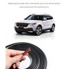 YAKEFLY 16.5Ft Automotive Sealing Strip,Self Adhesive Auto Rubber Weather Draft Seal Strip Car Windshield Edge Moulding Sealing Strip Protector Trim,T Type Car Weather Stripping Weatherstrip (8x10mm)