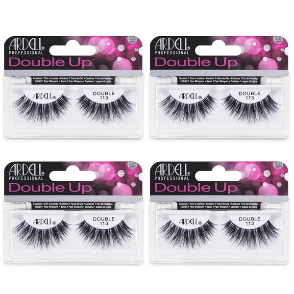 Ardell False Eyelashes Double up (4 pack) (Double Up 113)