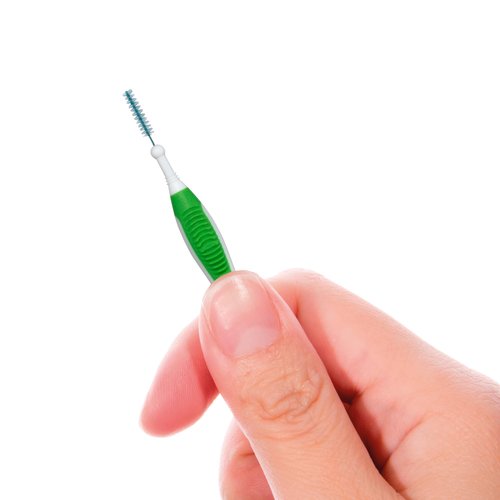 GUM Proxabrush Go-Betweens - Tight - Interdental Brushes - Soft Bristled Dental Picks for Plaque Removal Health - Safe for Braces & Dental Devices, 10ct (6pk)