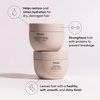 OUAI Travel Kit - Includes Travel Size Leave In Conditioner, Detox Shampoo, Fine to Medium Hair Treatment Masque and Melrose Place Scalp & Body Scrub (4 Count)