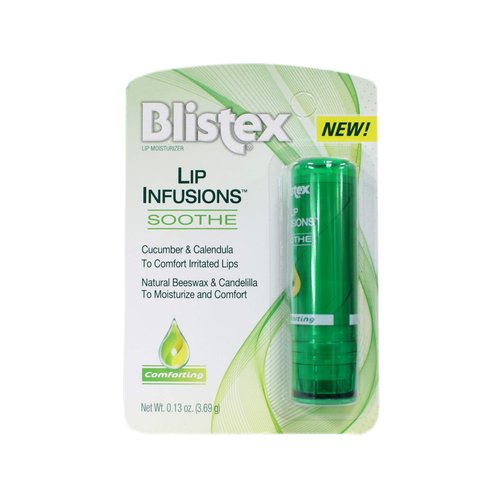 Blistex Lip Infusions Soothe Lip Moisturizer 0.13 Ounce (3 Pack)