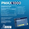 PMAX1000 Potassium Supplement Powder 1000mg, High Dose 4-Type Potassium Blend with Citrate, Chloride, Gluconate & Bicarbonate, Electrolyte, Kidney & Heart Support Supplement (36 Travel-Ready Packets)