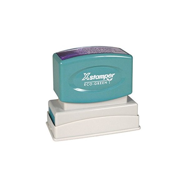 Xstamper Pre-Inked Custom Stamp N14 5/8" x 2-7/16"