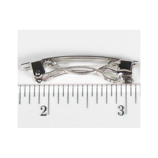 French Barrette Style Hair Clips 40mm 1 1/2 inch (100) 23004
