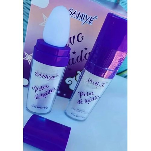 Body Glitter, Polvo De Hadas Shimmer Face and Body Highlighter Powder, High Gloss net wt 15g