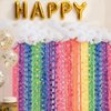 Crepe Paper Streamers 8 Rolls 656ft Rainbow Streamers Party Decorations Birthday Streamers，for Baby Shower Wedding Decorations DIY Art Craft Supplies (1.8Inch x 82Ft/Roll)