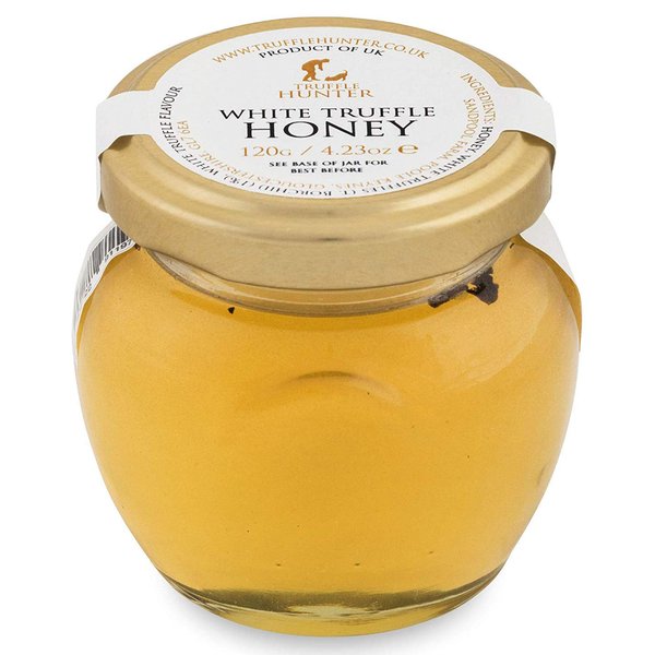 TruffleHunter - White Truffle Honey - Acacia Honey Condiment - 4.24 Oz