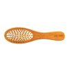 MAGNUM Bamboo Hair Brush with Bamboo Bristle Pins, yellow