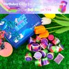 18 Pack Mini Glitter Galaxy Slimes,Party Favors for Kids Slime Cup Bulk DIY Stress Relief Putty Toy Stretchy & Non-Sticky Christmas Easter Birthday Goodie Bag Stuffer Classroom Reward for Girls Boys