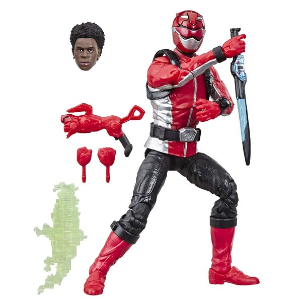 Power Rangers Lightning Collection 6" Beast Morphers Red Ranger Collectible Action Figure Toy with Accessories