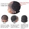 RESHE Box Braided Wigs For Black Women Briaded Lace Front Wigs Knotless Cornrow Braids Wigs For Black Women Synthetic Light Weight Braiding Wig For Black Women Baby Hair (#1B/27T-#Black/KhakiT)