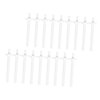 PACKOVE 60Pcs Nose Wax Spatulas Disposable Plastic Wand for Cleaning Safe Nasal Hair Removal Tool Lightweight and User Friendly Hair Waxing Applicator for Family Use