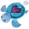 Athoinsu 12'' Blue Turtle Stuffed Animal Soft Plush Toy Pillow with Reversible Glitter Sequins Sparkle Birthday Children's Day Valentine's Day for Kids Boys Girls Toddlers