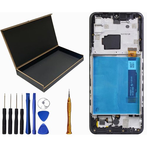 SECRETIGER LCD Screen Display Touch Digitizer Assembly with Frame Replacement for TCL 30 XE 5G LCD Screen T767W 6.52"