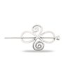 HAQUIL Viking Hair Accessories Antique Viking Celtic Knot Celtic HairPins Clip Silver Hair Sticks Irish Hair Decor For Long Hair Jewelry