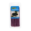 Seachoice Double-Braid Nylon Dock Line w/Eye Splice, Pre-Shrunk, Heat Stabilized, 3/8 in. X 15 Ft., Burgundy