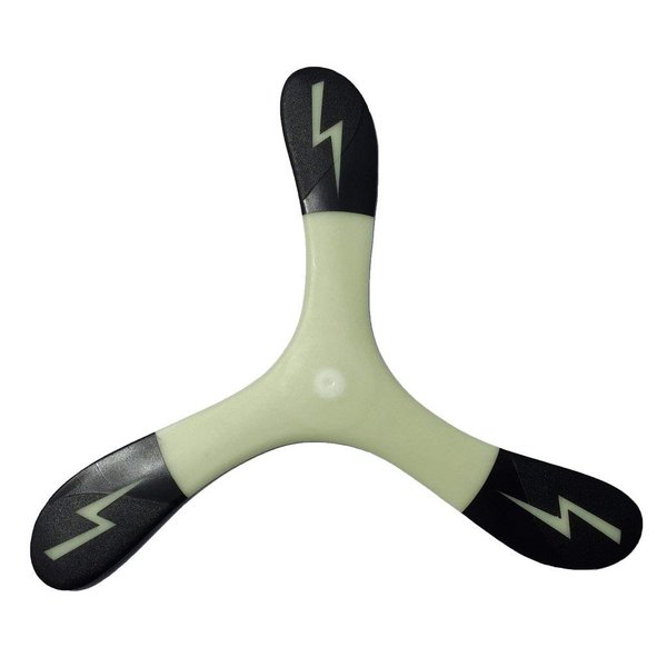 Glow in The Dark Lightning Boomerangs with Boomerang Booklet!