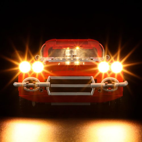 Lightailing Light for Lego- 10321 Corvette 1961 - Led Lighting Kit Compatible with Lego Building Blocks Model - NOT Included The Model Set