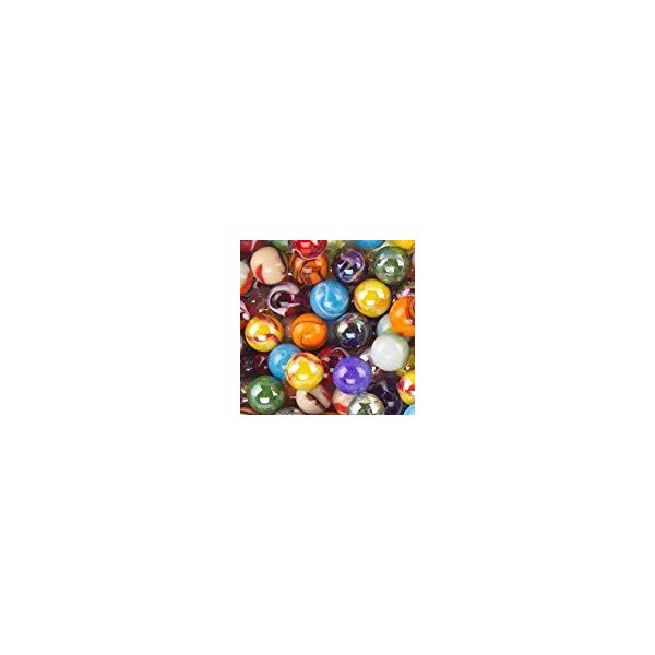 Mega Marbles SET OF 24 ASSORTED BULK - 1" SHOOTER MARBLES