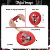 Rock and Roll Birthday Party Decorations - Red Music Theme Latex Balloon, Guitar Note Foil Balloons for Boys and Girls Party Supplies