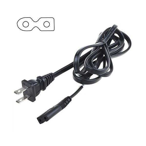 Accessory USA AC in Power Cord Outlet Socket Plug Cable Lead for Euro-PRO 9101, Shark 9110, 9125 Sewing Machines