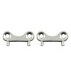 JCBIZ 2pcs Deck Fill Plate Key, 316 Stainless Steel Marine Boat Yacht Gas Water Fuel Tank Deck Fill Filler Spare Key Replacement Plate Tool