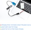 7.4v 2s LiPo Battery USB Charger Cable with XH-3P Connector Compatible with SplatRball 7.4v Water Ball Gun RC Car Boat Rock Crawler FPV Drone Quadcopter Vehicles,Race Car Toy Charging Cord,2Pcs