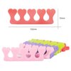 NMKL38 100pcs/Pack Toes Separators Professional Nail Art Fingers Foots Sponge Soft Gel UV Beauty Tools Polish Manicure Disposable Pedicure Divider