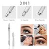 Pinkiou Microblading Pen Tattoo Machine for Permanent Makeup Eyebrow Beauty (silver)
