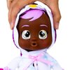 Cry Babies Tiny Cuddles Christmas Holly - 9" Baby Dolls, Cries Real Tears, White Snowman Themed Pajamas