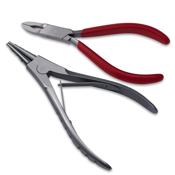 SURGICAL ONLINE Bead Capture Ring Opener & Closer Set - Ball Closure Body Piercing Tool Tattoo, Autoclavable, Needle Nose Beak
